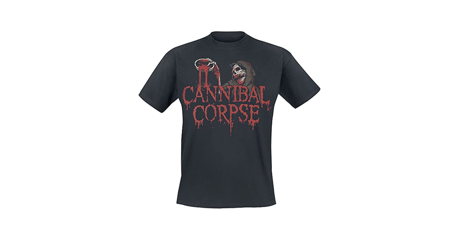 CANNIBAL CORPSE グラフィックTシャツ 黒 Amazon.com: Cannibal Corpse Men's T-Shirt, Black, Medium